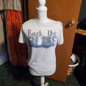 BACK THE BLUE TSHIRT